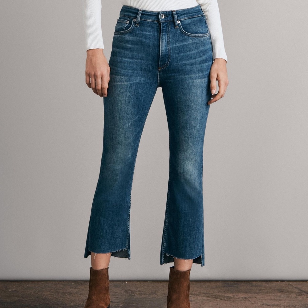 Rag & Bone Flare Jeans - Size 24, Stretch